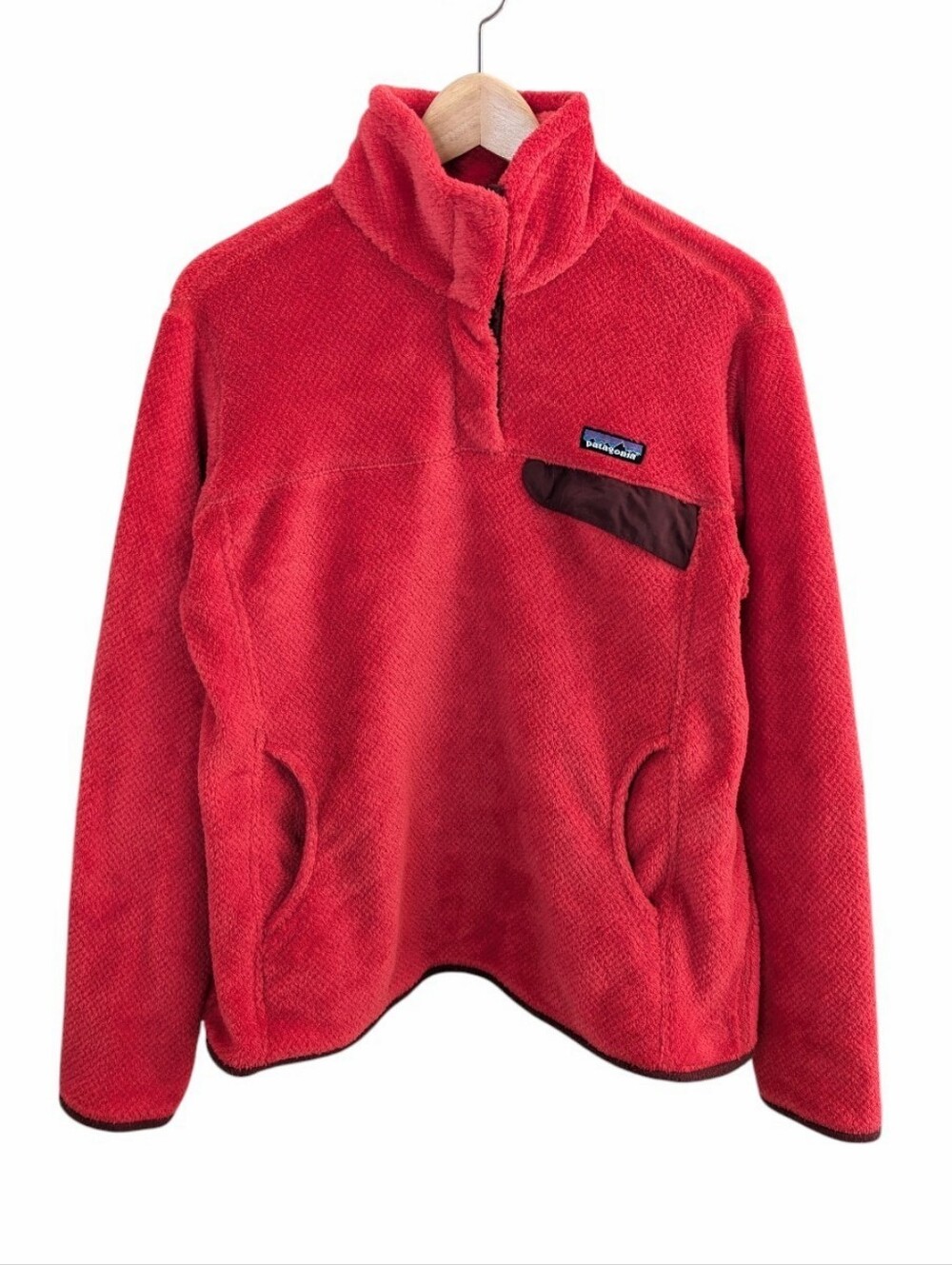 Patagonia Women's Re-Tool Snap-T Pullover Red Large